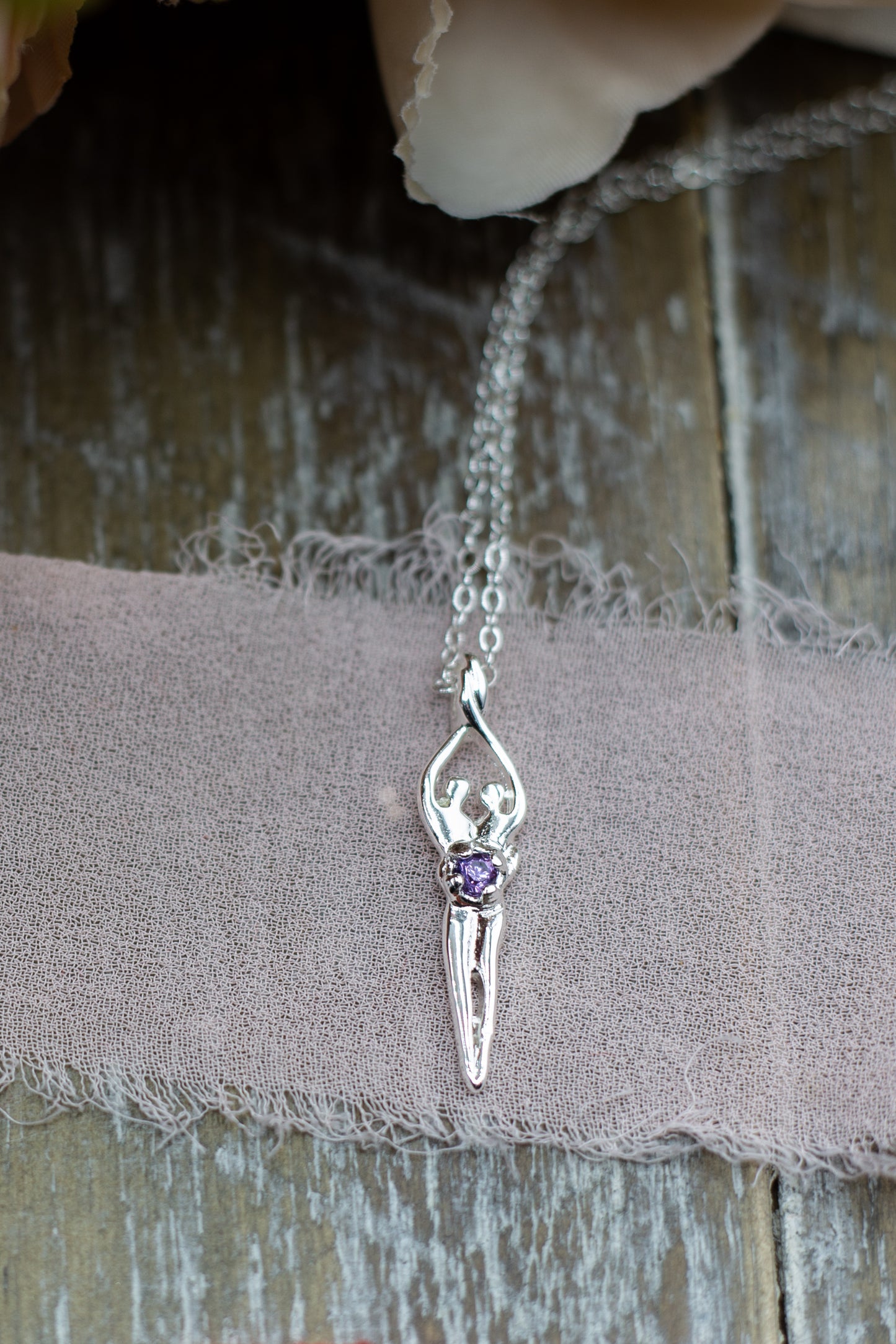 Symbol of Love Brand, Soulmate Necklace, 925 Genuine Sterling Silver