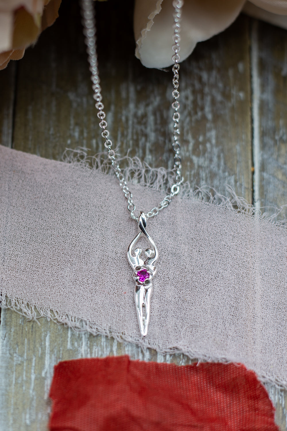 Symbol of Love Brand, Soulmate Necklace, 925 Genuine Sterling Silver